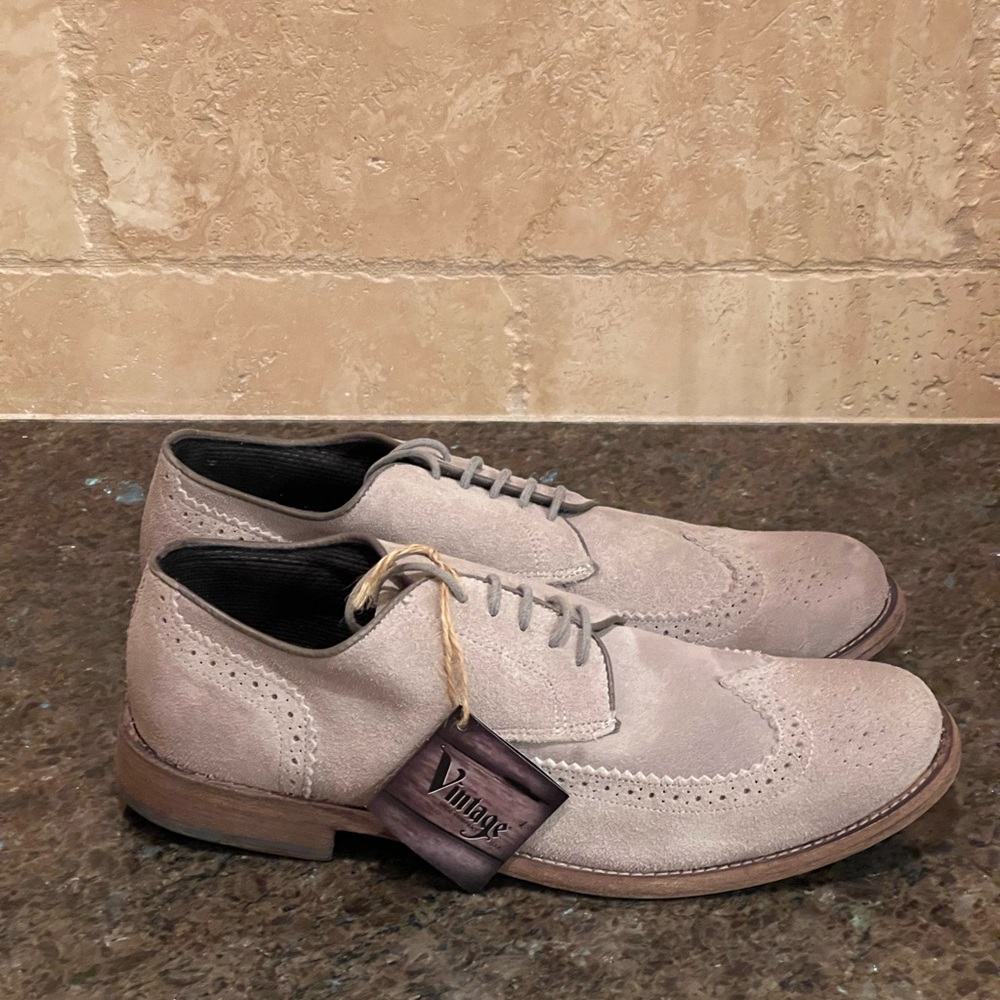 Walk Over suede oxfords